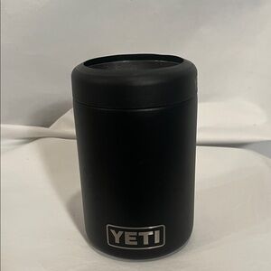 YETI Black Stainless Steel Can Colster
